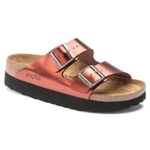Birkenstock Papillon Arizona Platform sandal Dark Tourmaline -39